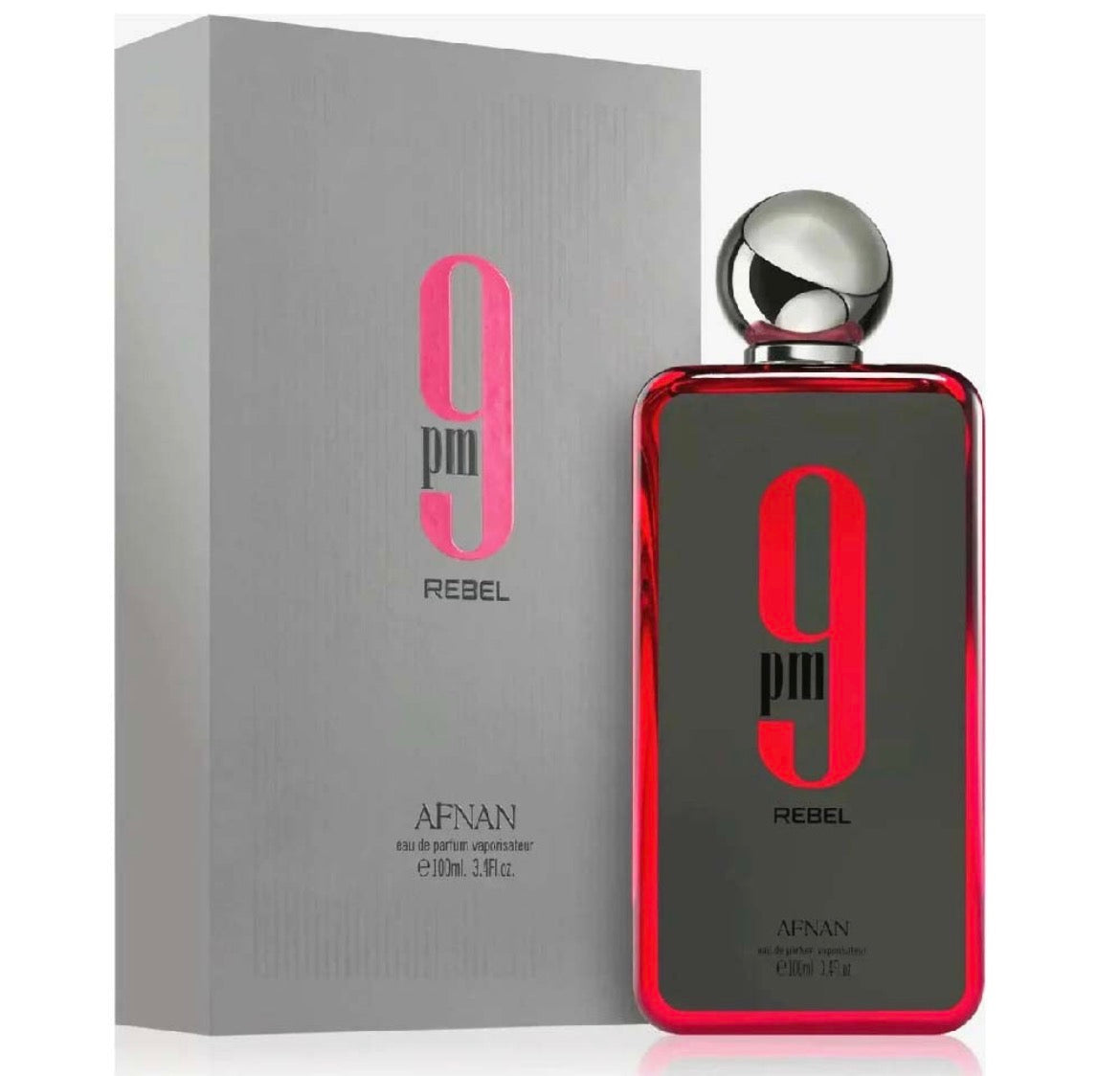 9PM REBEL DE AFNAN – PERFUME ÁRABE ORIGINAL PARA HOMBRE