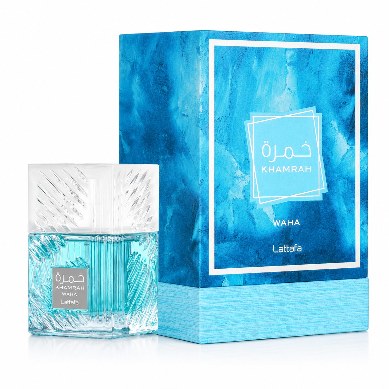 KHAMRAH WAHA| PERFUME ÁRABE UNISEX DULCE, FRESCO Y ACUATICO