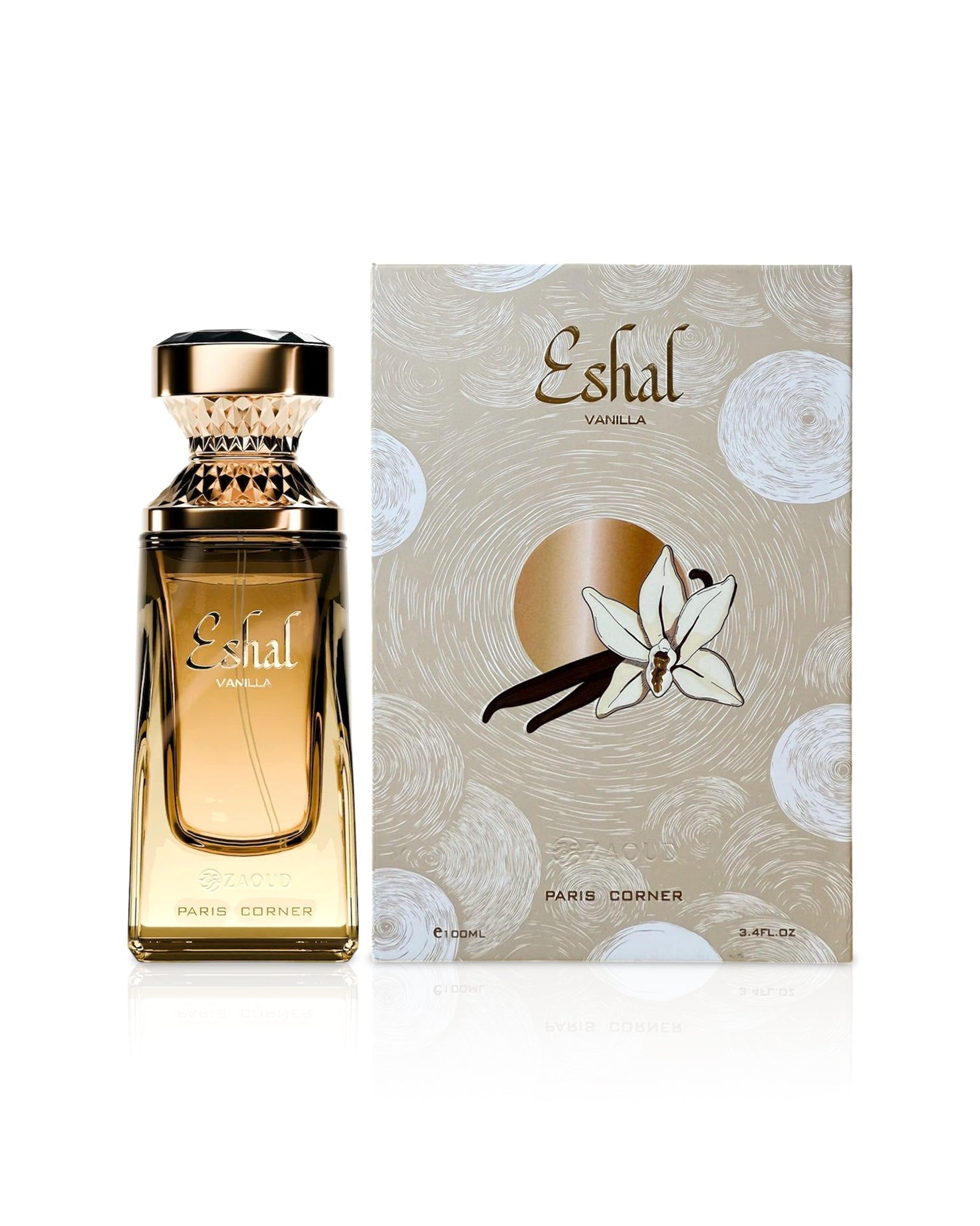 ESHAL VANILLA MUJER – PERFUME FEMENINO DULCE Y ENVOLVENTE | PARIS CORNER