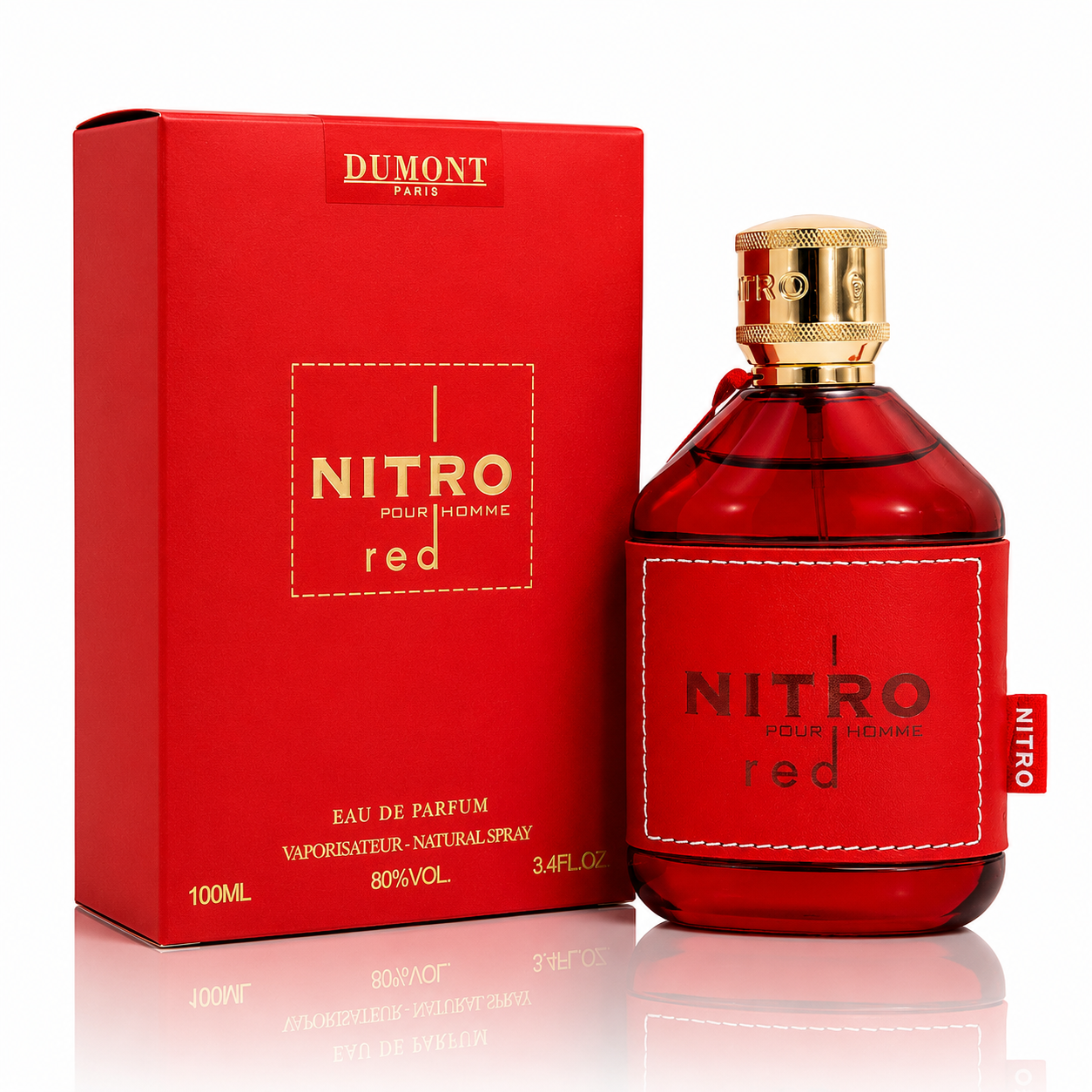 NITRO RED HOMBRE – PERFUME MASCULINO INTENSO Y MODERNO | DUMONT PARIS