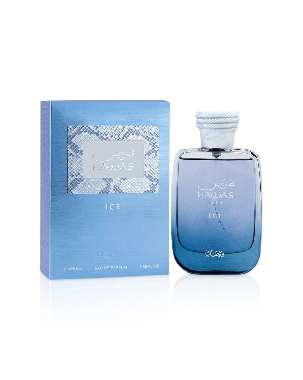HAWAS ICE DE RASASI – PERFUME ÁRABE ORIGINAL PARA HOMBRE